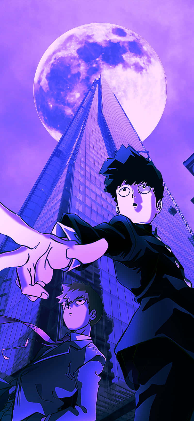 Poză Purple Mob Psycho Fundal