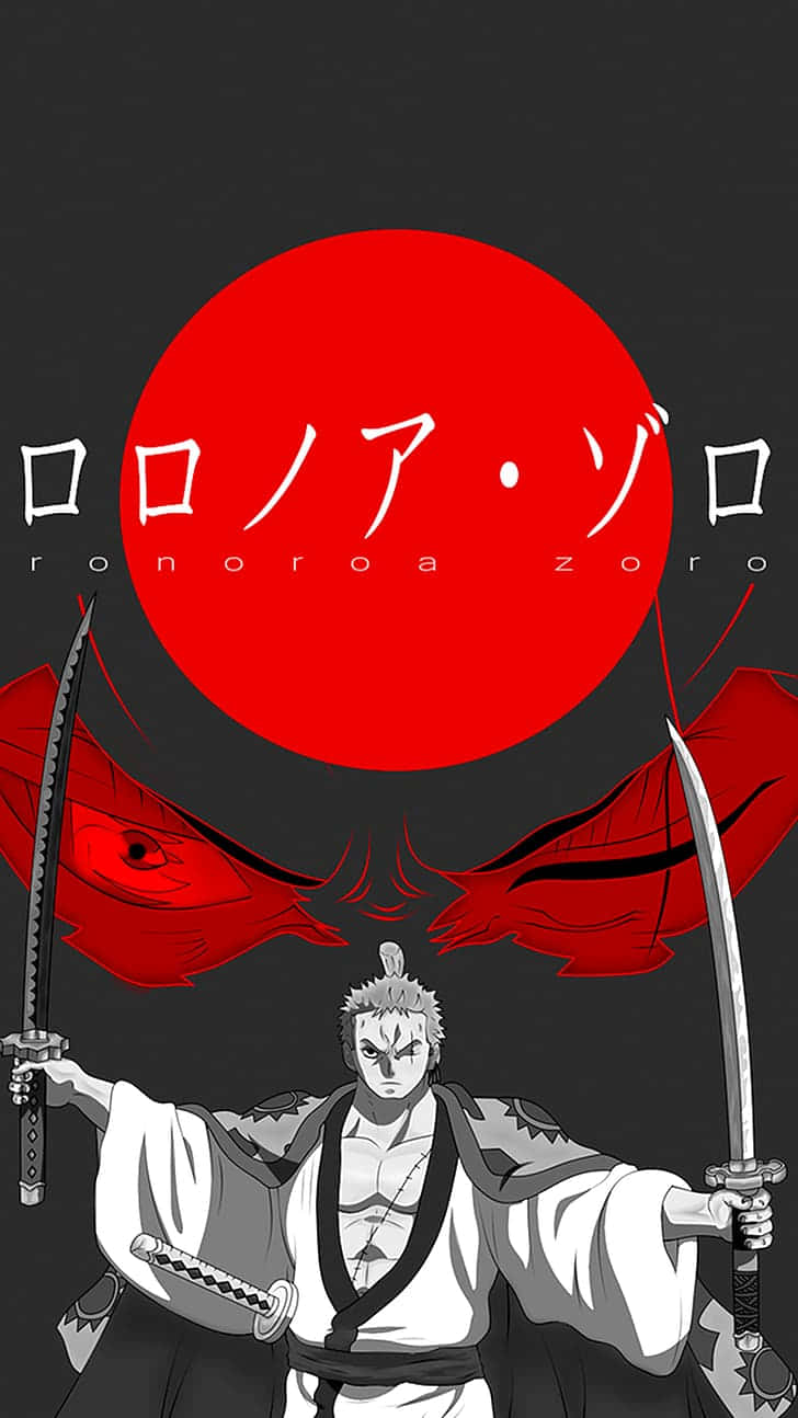 Poza Roronoa Zoro din One Piece Fundal