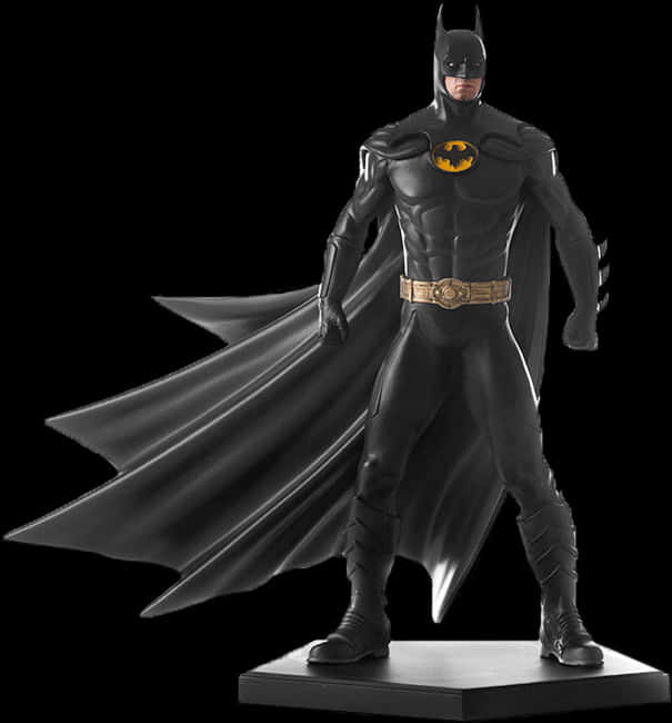 Poziție clasică a figurinei Batman Fundal