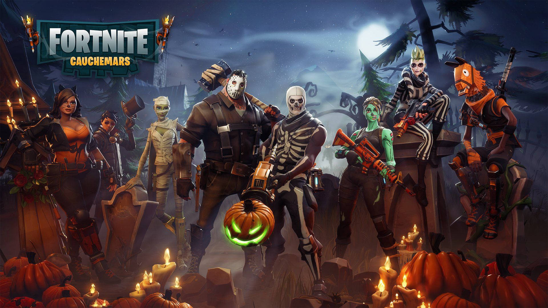 Pregătește-te de Halloween cu Costumul Ifrit în Fortnite Fundal