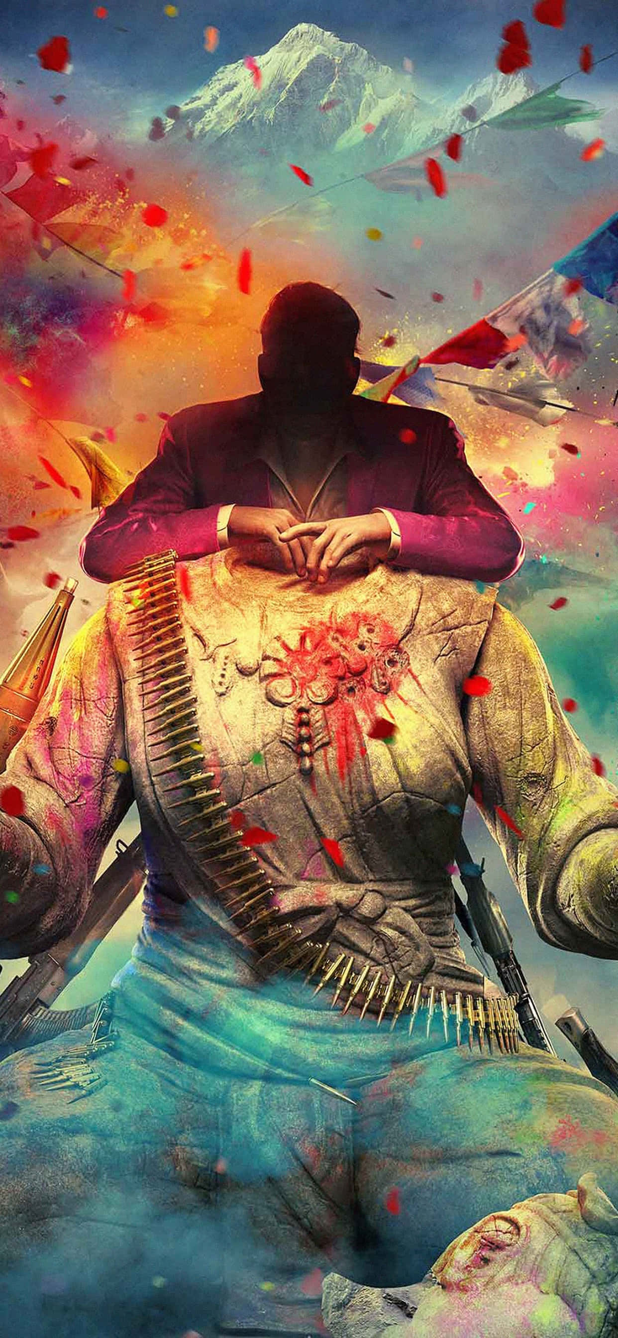 Pregătește-te pentru Far Cry 5 pe iPhone Xs Max Fundal