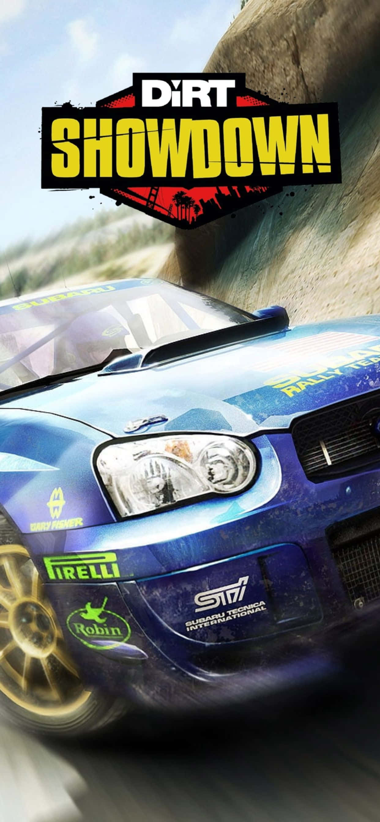 Pregătiți-vă pentru Epic Dirt Showdown cu iPhone Xs Max Fundal