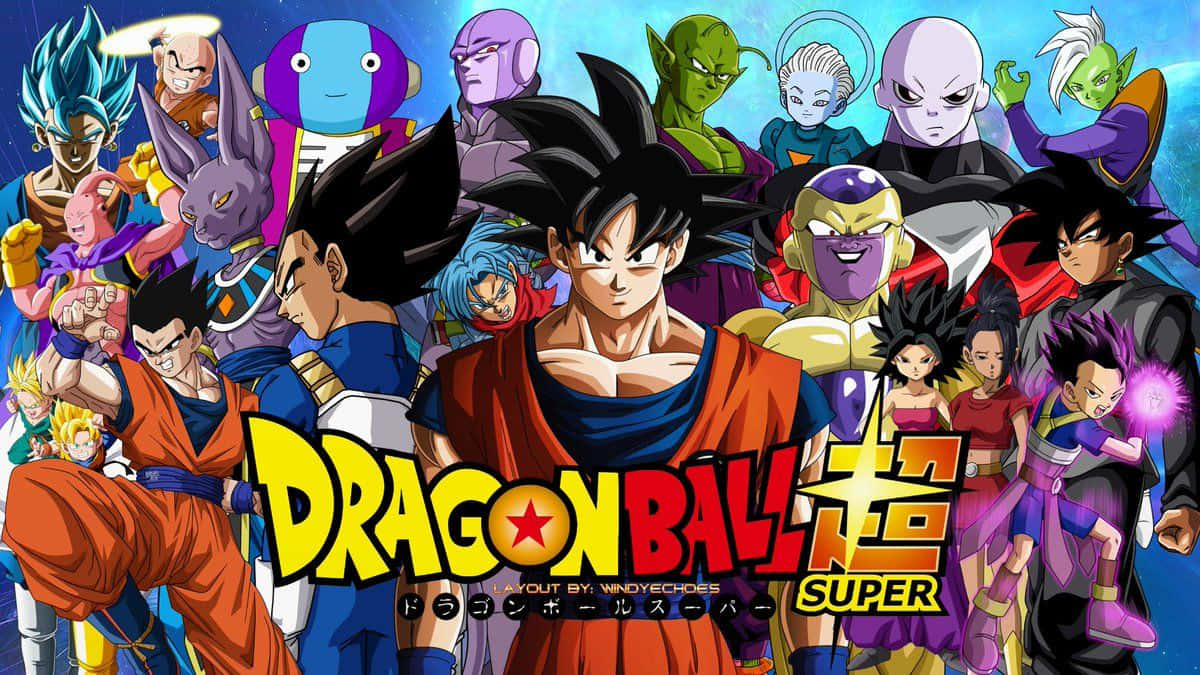 Pregătește-te pentru acțiune cu Dragon Ball Super Fundal