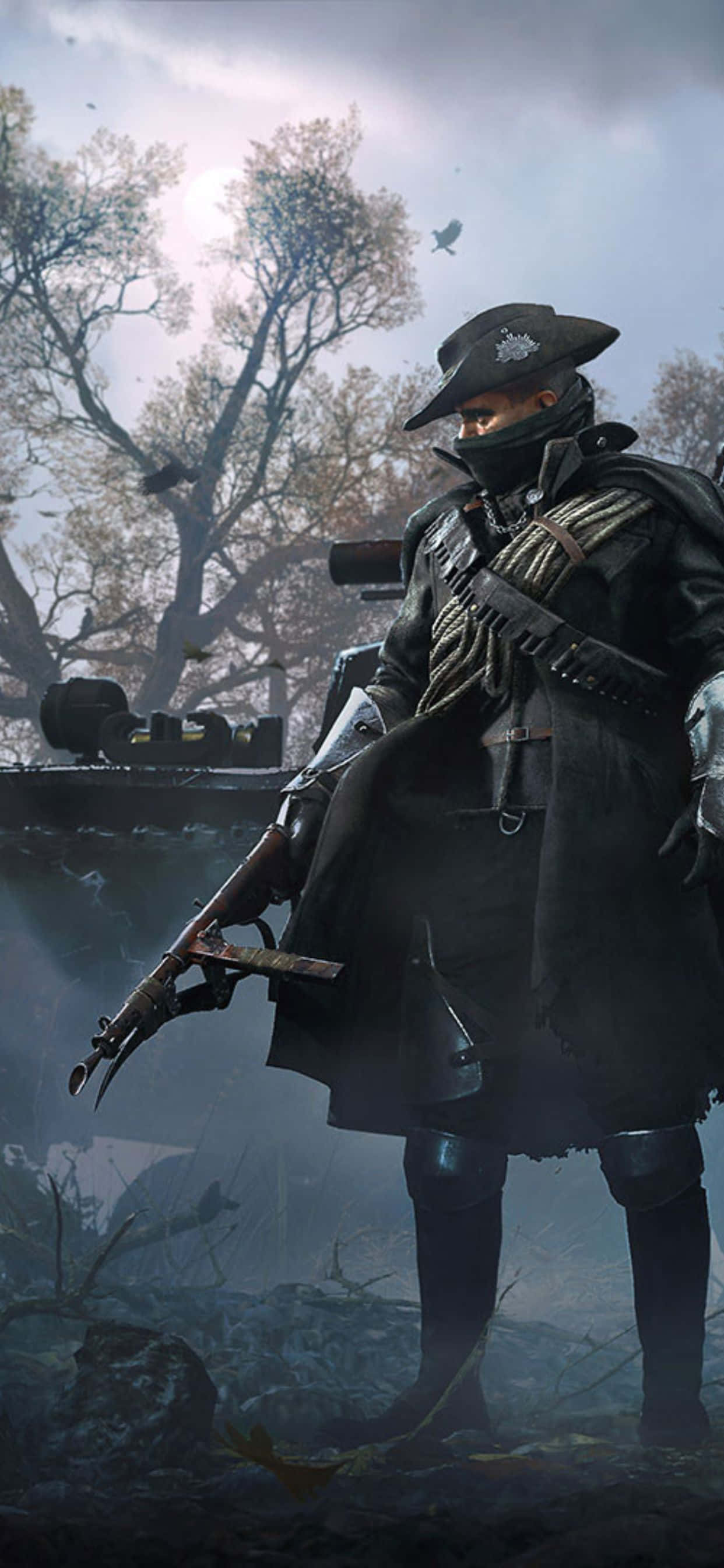 Pregătește-te pentru Acțiune în HD Battlefield V Fundal