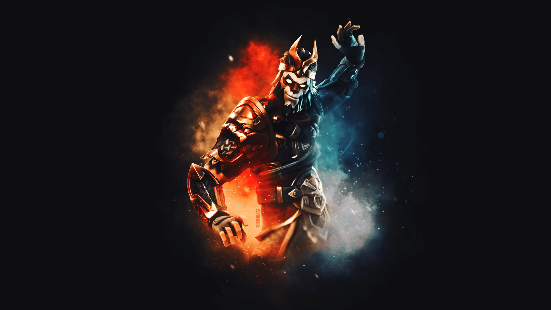 Pregătește-te pentru luptă cu îndrăznețul skin Shogun din Fortnite Fundal