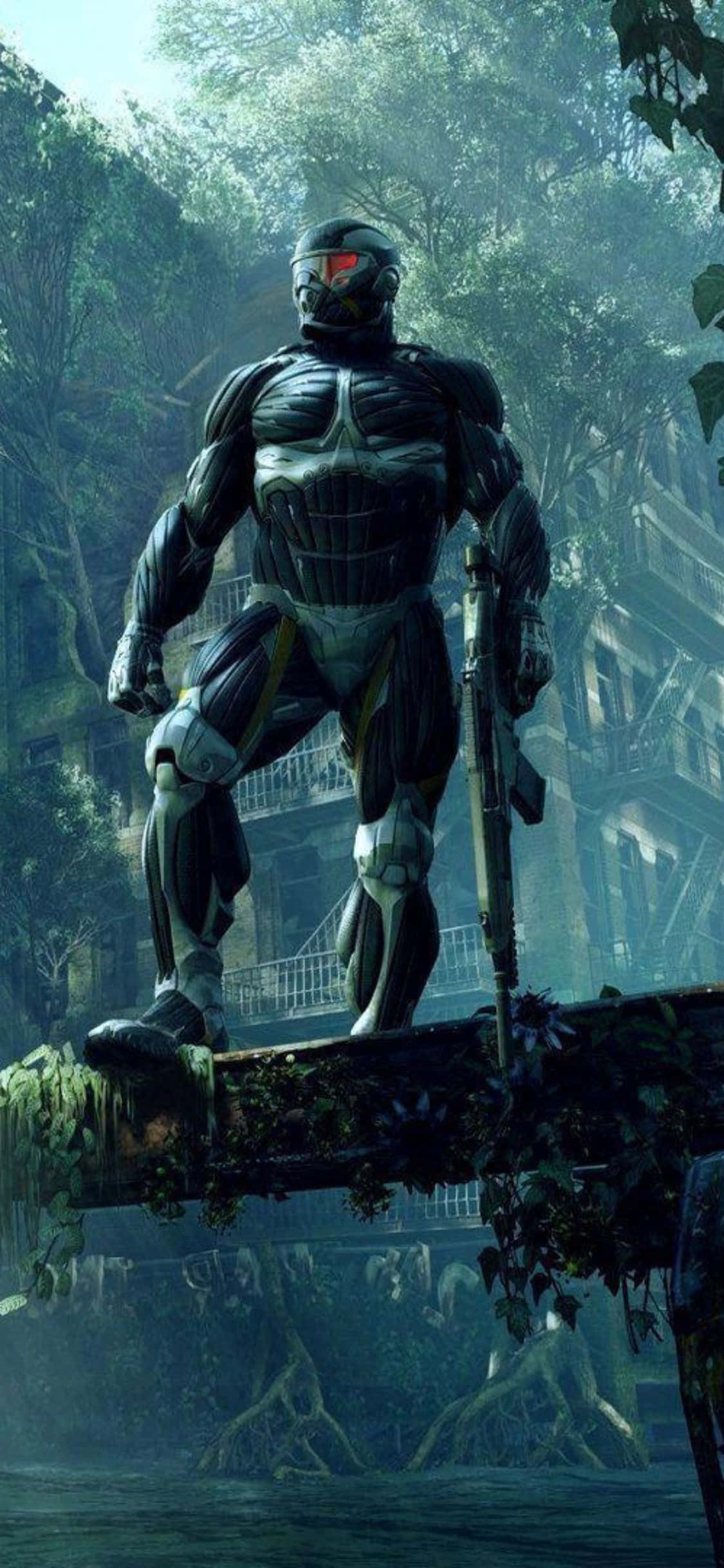 Pregătește-te pentru o Aventură Epică cu iPhone X și Crysis 3 Fundal