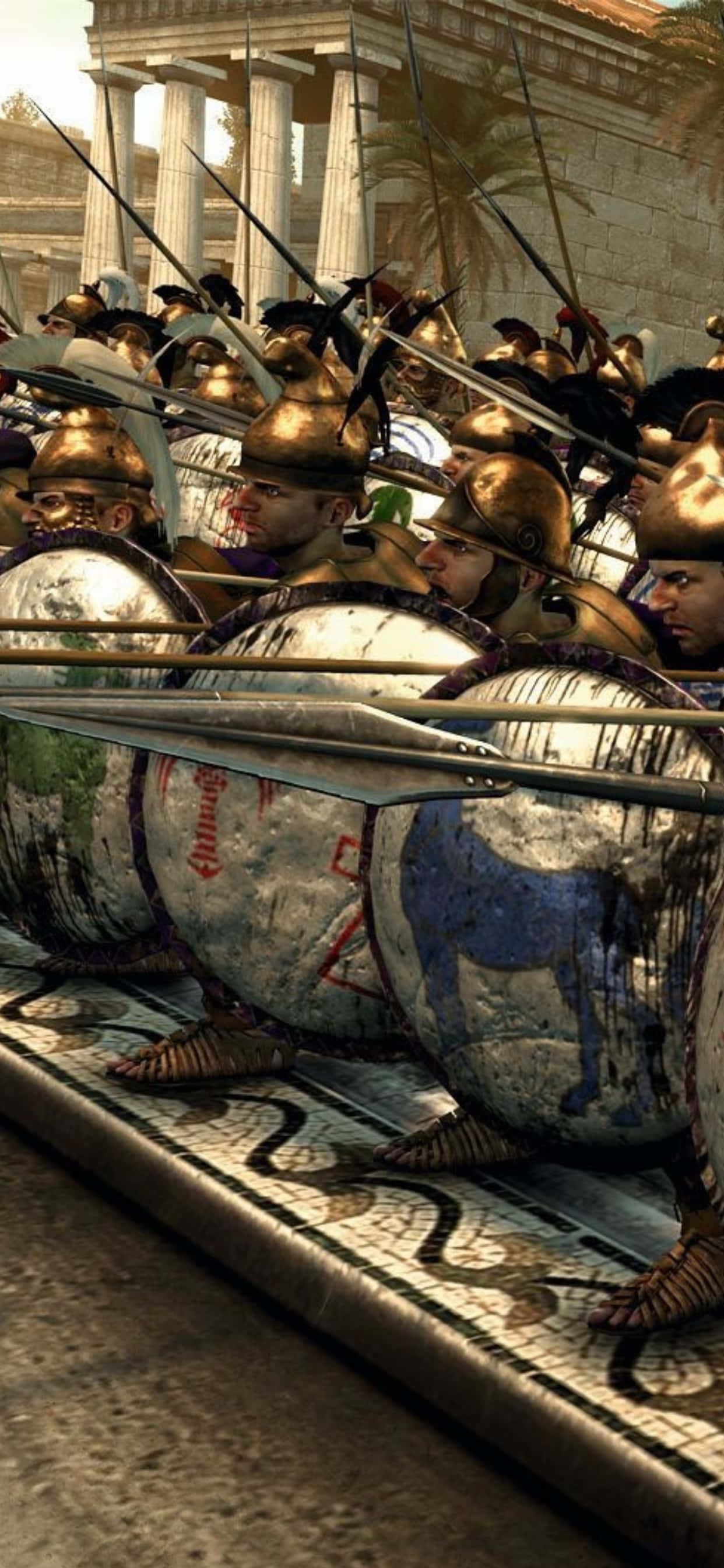 Pregătește-te pentru Total War Attila pe iPhone XS Max Fundal
