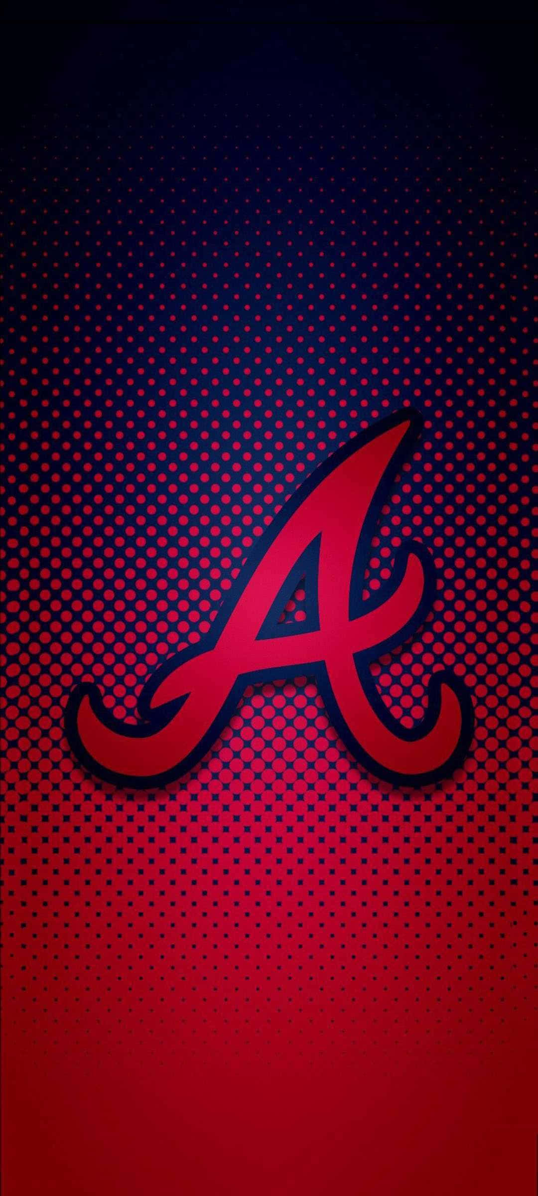 Pregătește-te pentru următorul meci al Braves cu iPhone-ul tău Atlanta Braves Fundal