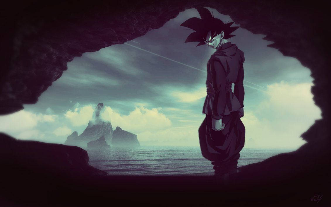 Pregătește-te să dezlănțui puterea lui Goku Fundal