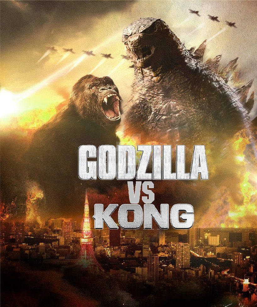 Pregătiți-vă pentru o confruntare epică în Godzilla vs Kong Fundal
