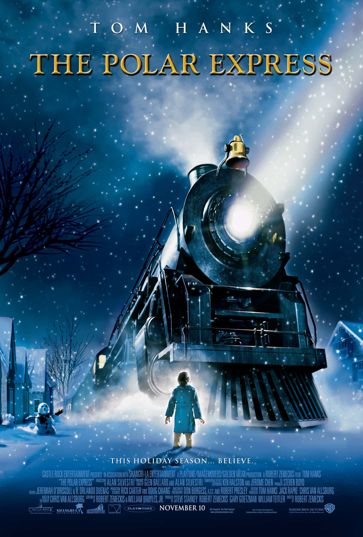 Pregătiți-vă pentru călătoria unei vieți la bordul Polar Express! Fundal