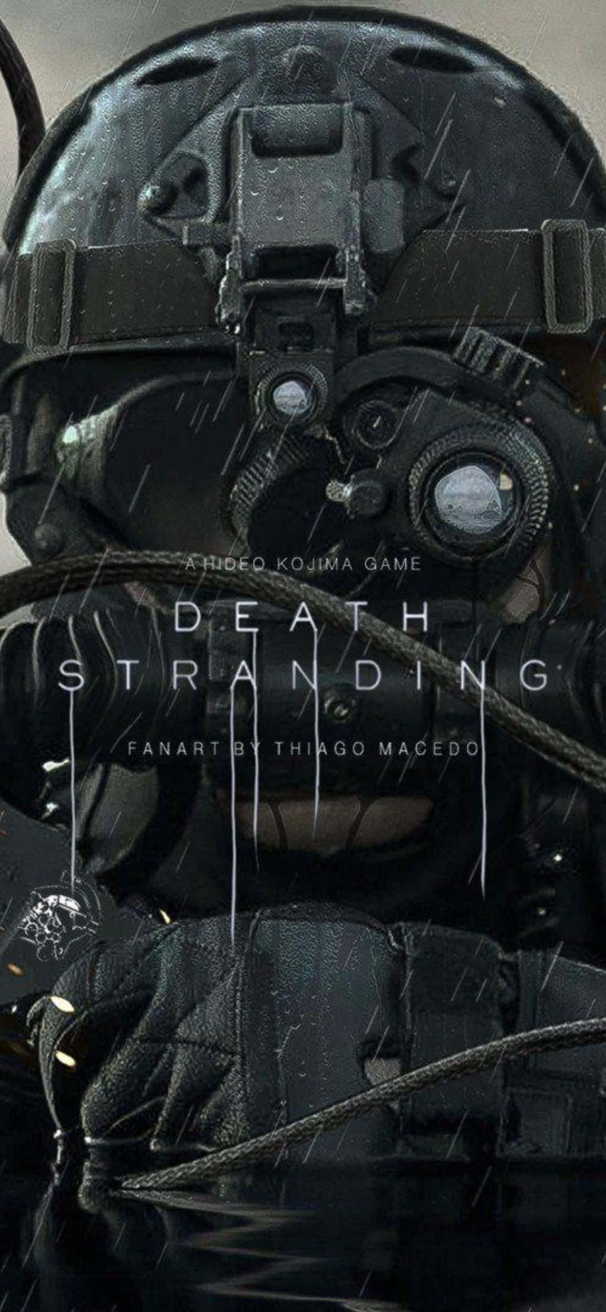 Pregătește-te pentru o călătorire stranie și nouă cu iPhone XS Max și Death Stranding Fundal