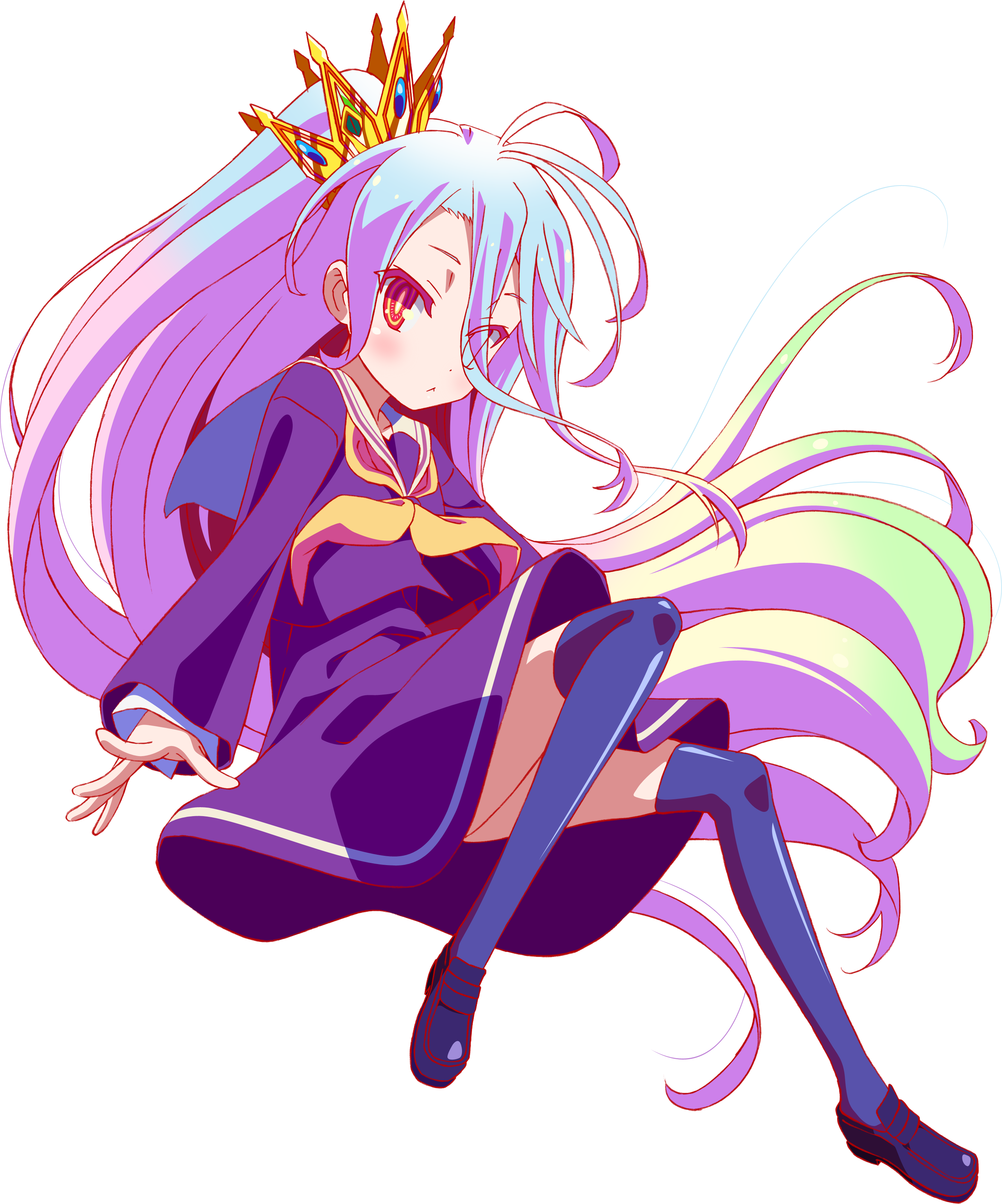 Prezentând No Game No Life; jocul pentru toți Fundal