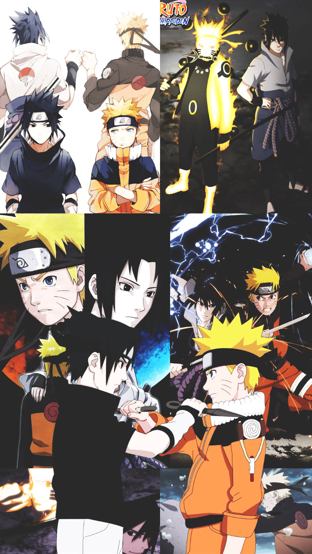Prietenia dintre Naruto și Sasuke de-a lungul anilor Fundal
