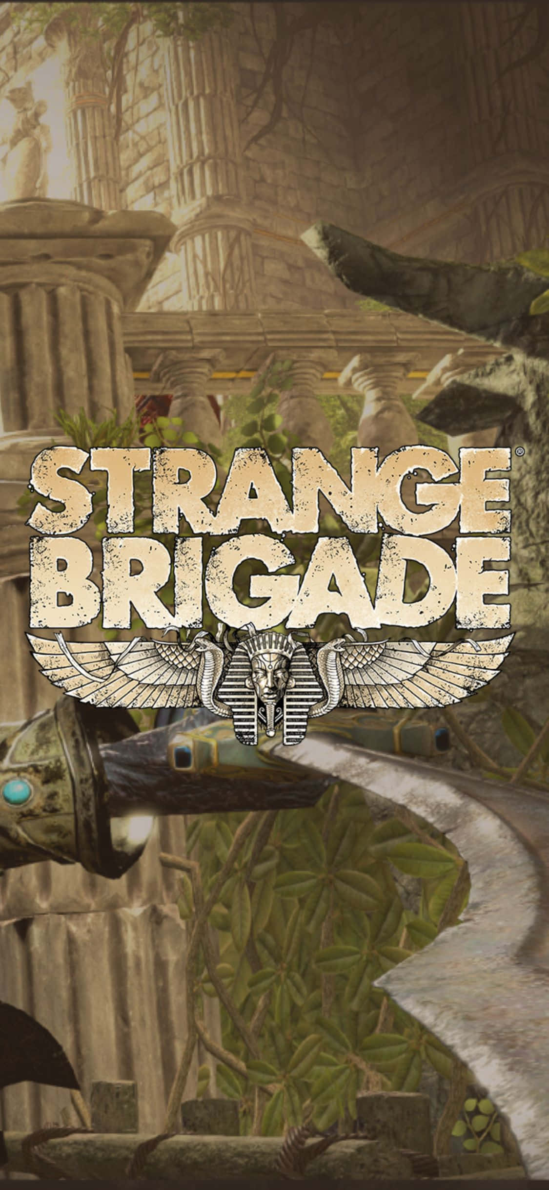 Aproape Machete iPhone X Strange Brigade Fundal