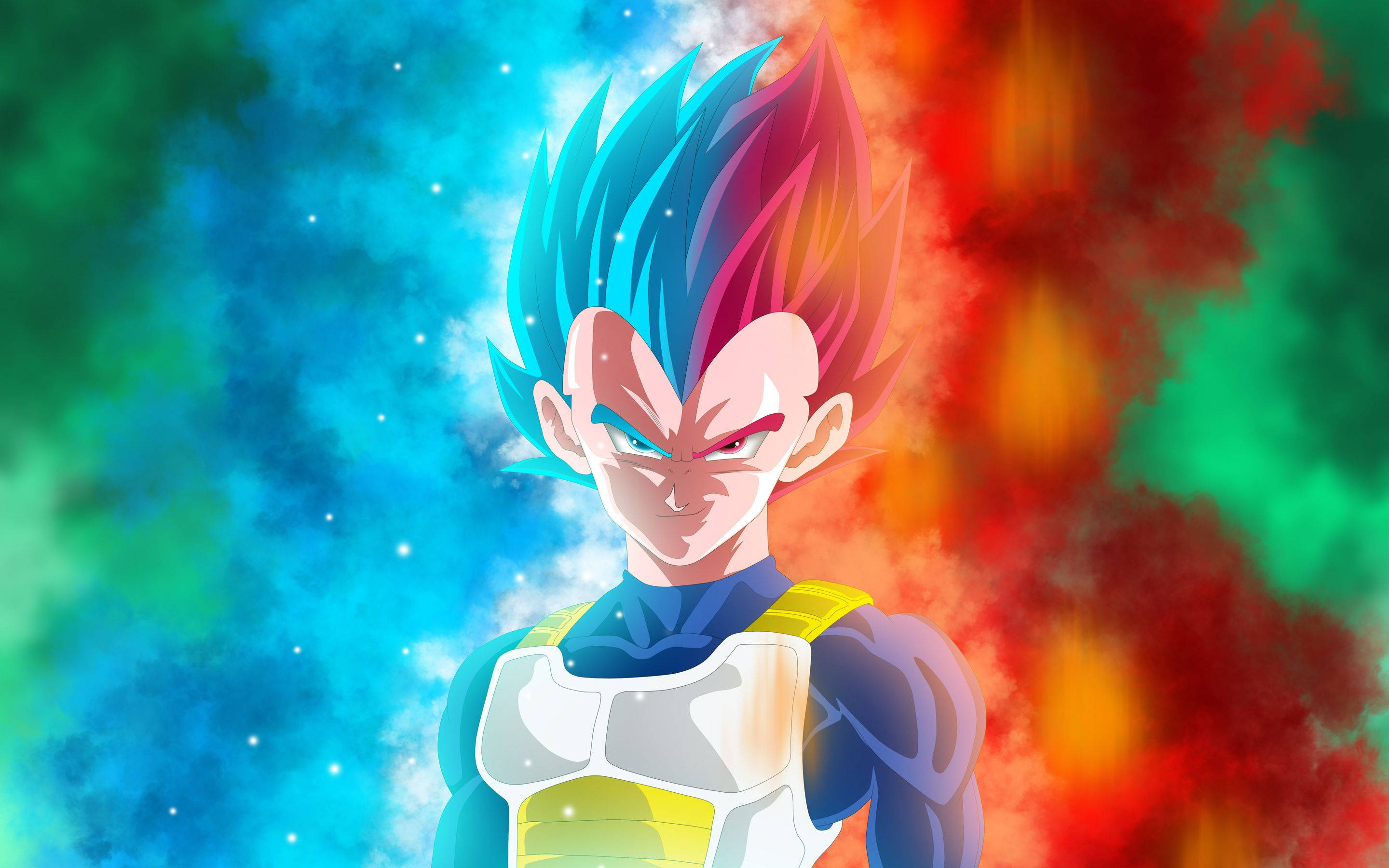 Prințul Saiyan - Vegeta Fundal