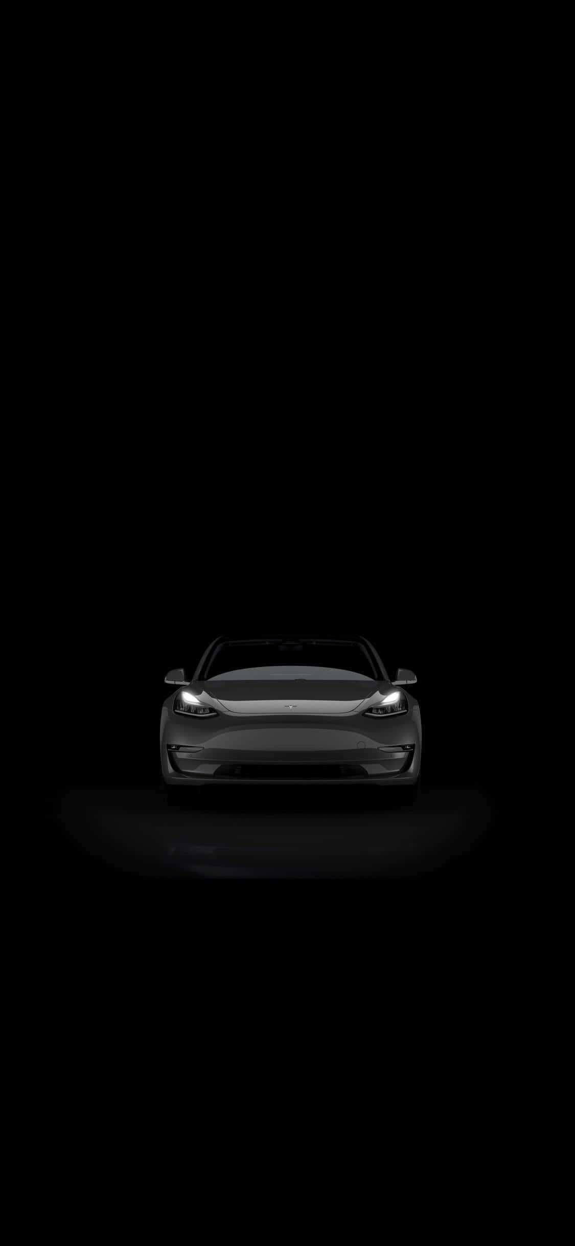 Privește frumosul Tesla iPhone Fundal