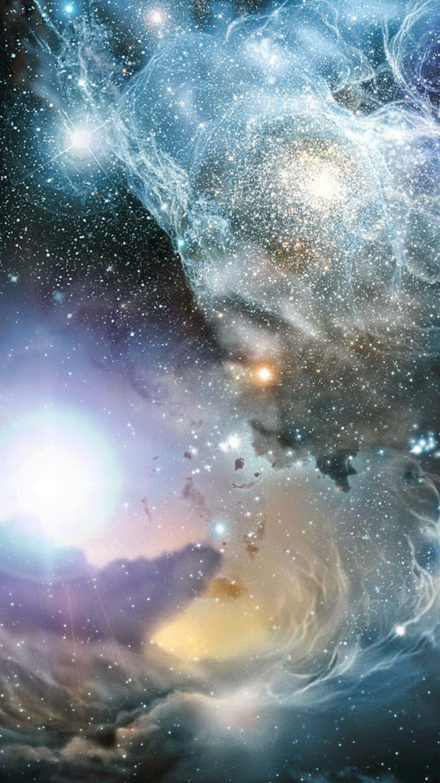 Privește în sus și admiră frumusețea cosmică a unei nopți înstelate Fundal