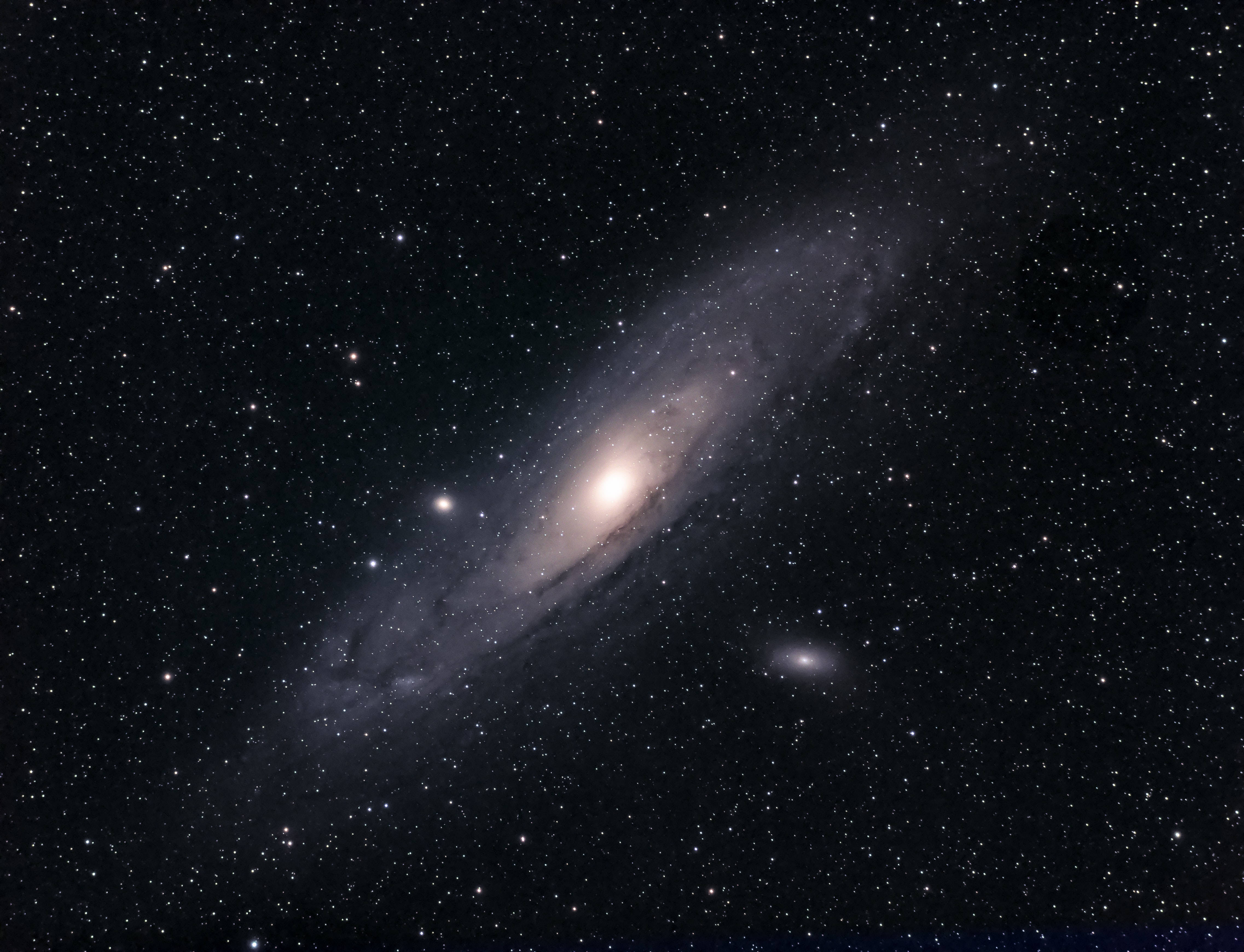 Privește în sus și vezi galaxia Calea Lactee Fundal