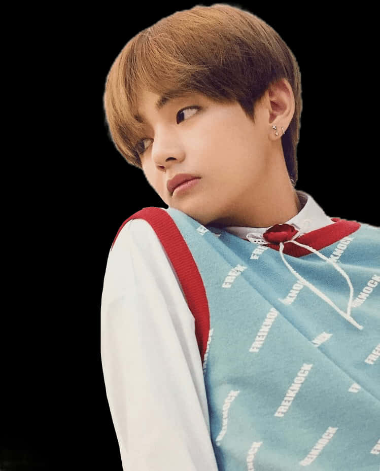 Privire Contemplativă Taehyung Fundal
