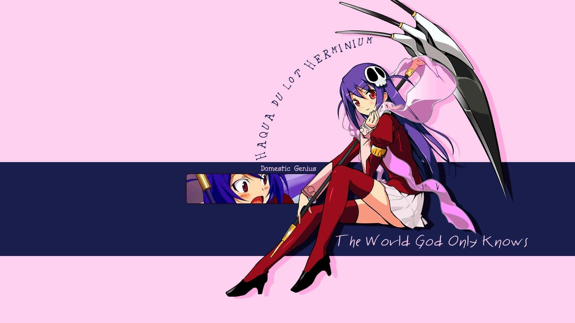 Privire Magică - The World God Only Knows Anime Fundal
