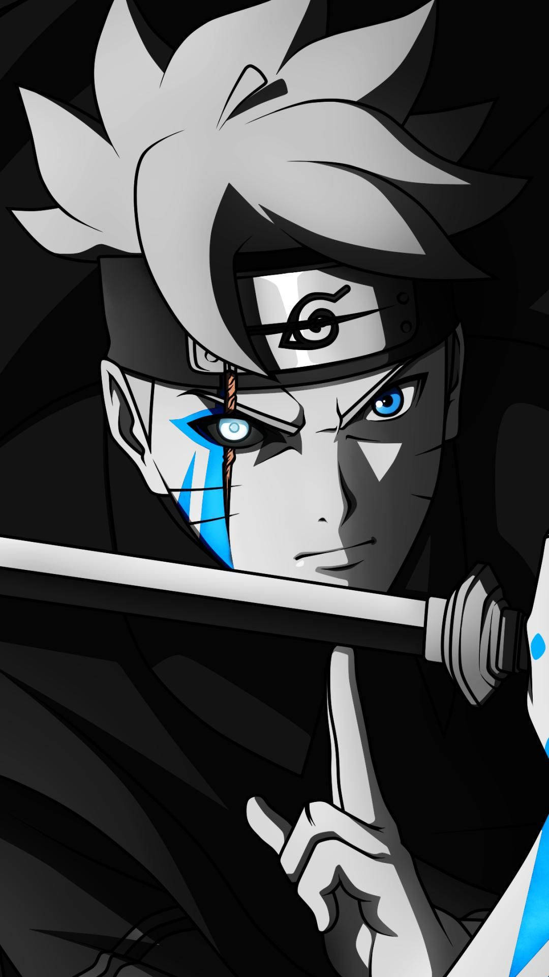 Profil Anime Boruto Fundal