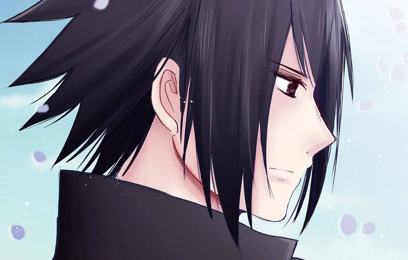 Profil Anime Sasuke Fundal