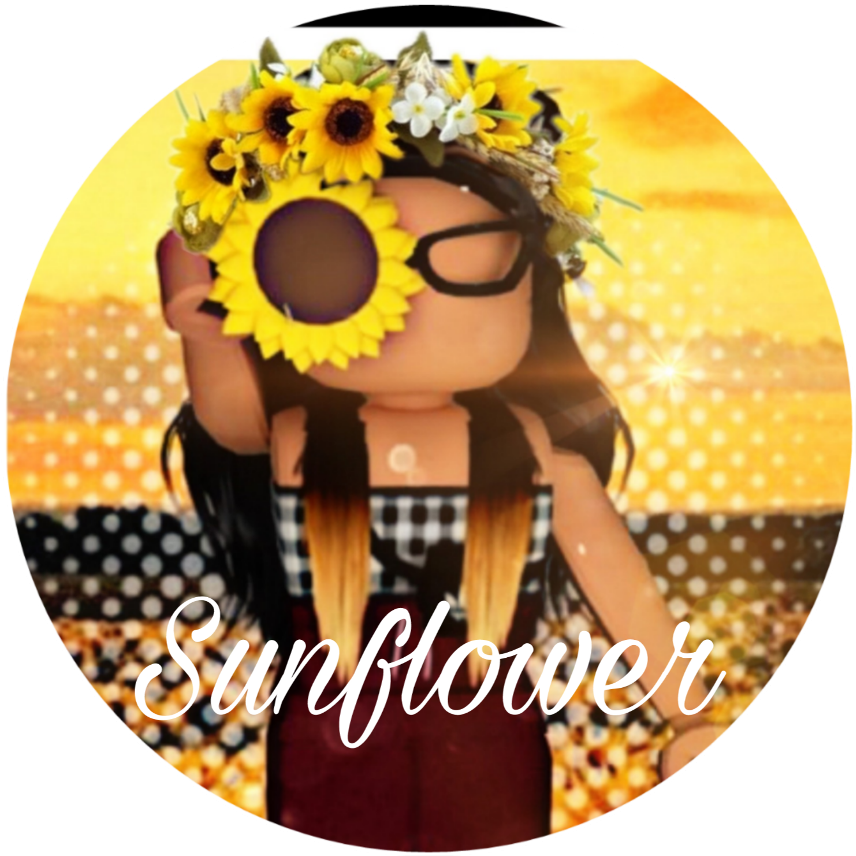 Profil Avatar Floarea-Soarelui Roblox Fundal