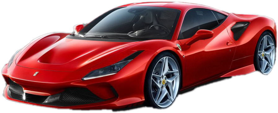 Profil Ferrari Roșu Supercar Fundal