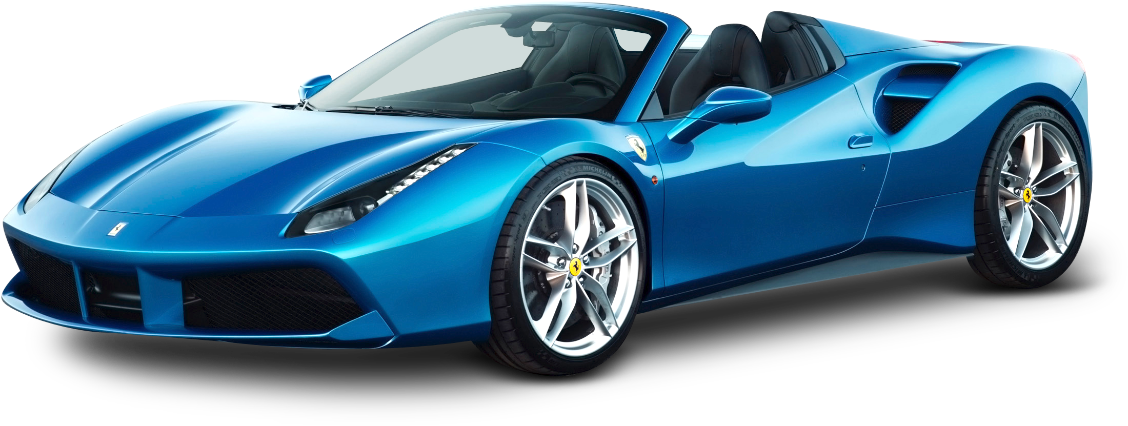 Profil Ferrari Sport Albastru Fundal