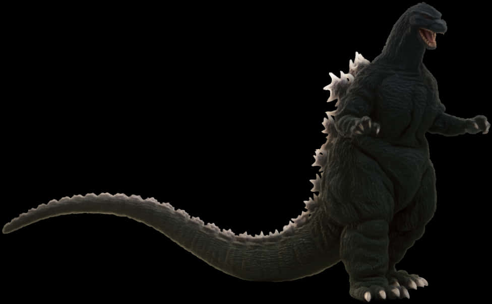 Profil în Siluetă Godzilla Fundal