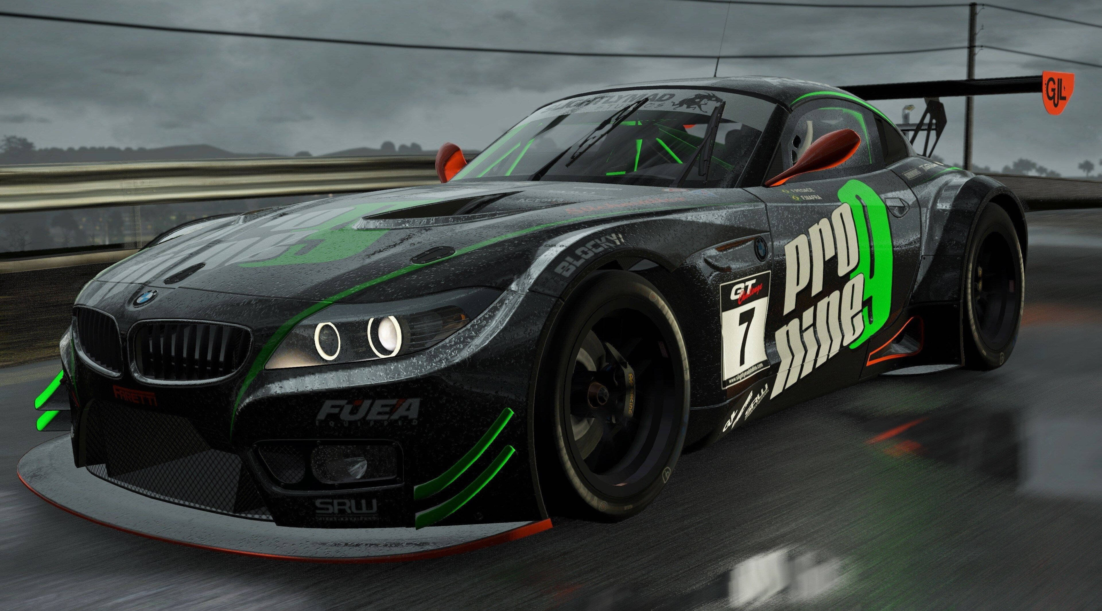 Project Cars 4K BMW M6 Negru Fundal