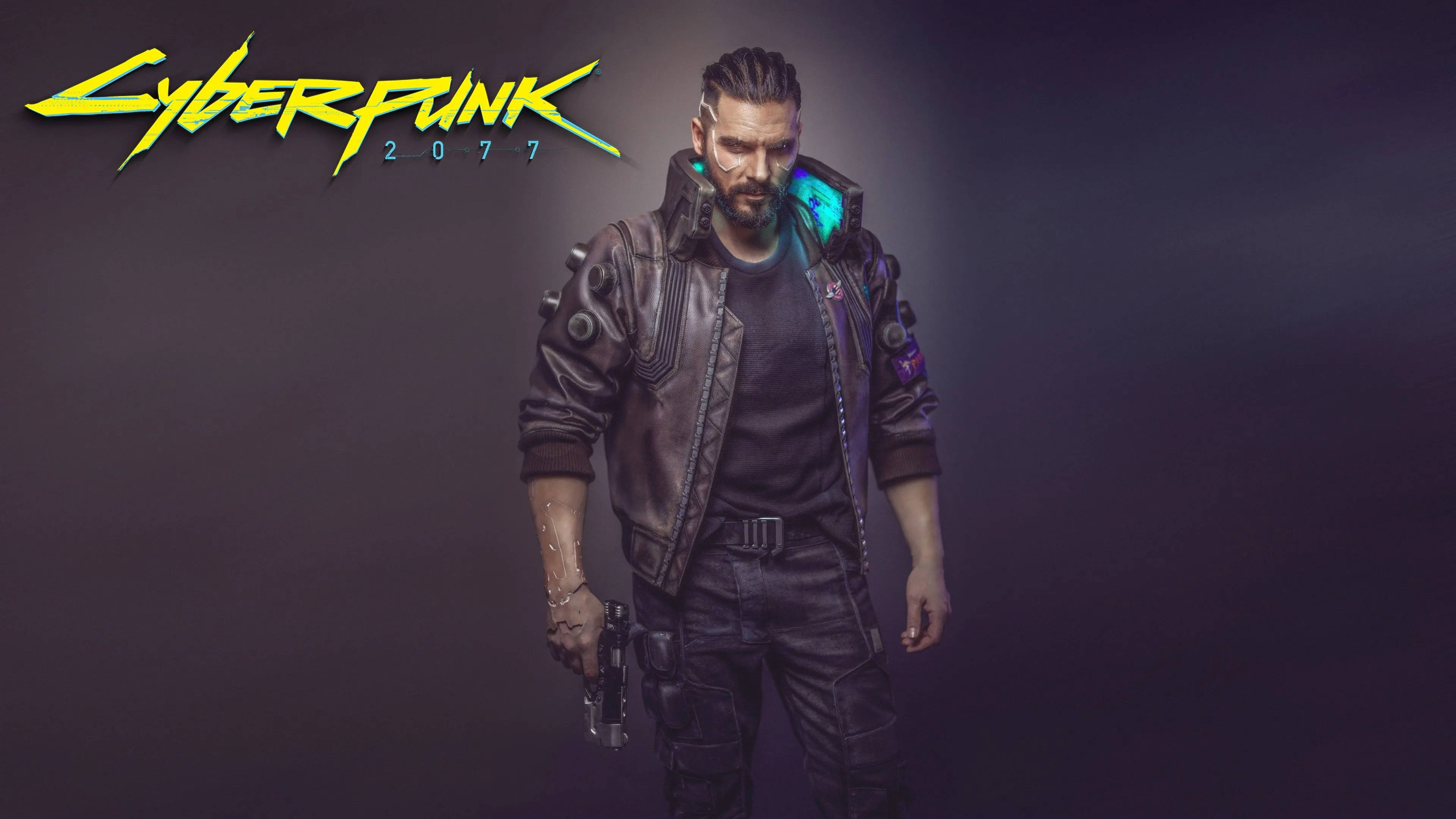 Protagonist Cyberpunk 8K Gaming Fundal