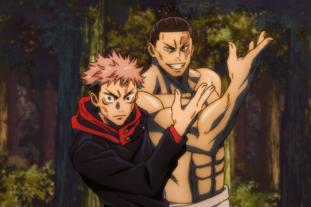 Protagoniștii Anime-ului - Jujutsu Kaisen Fundal