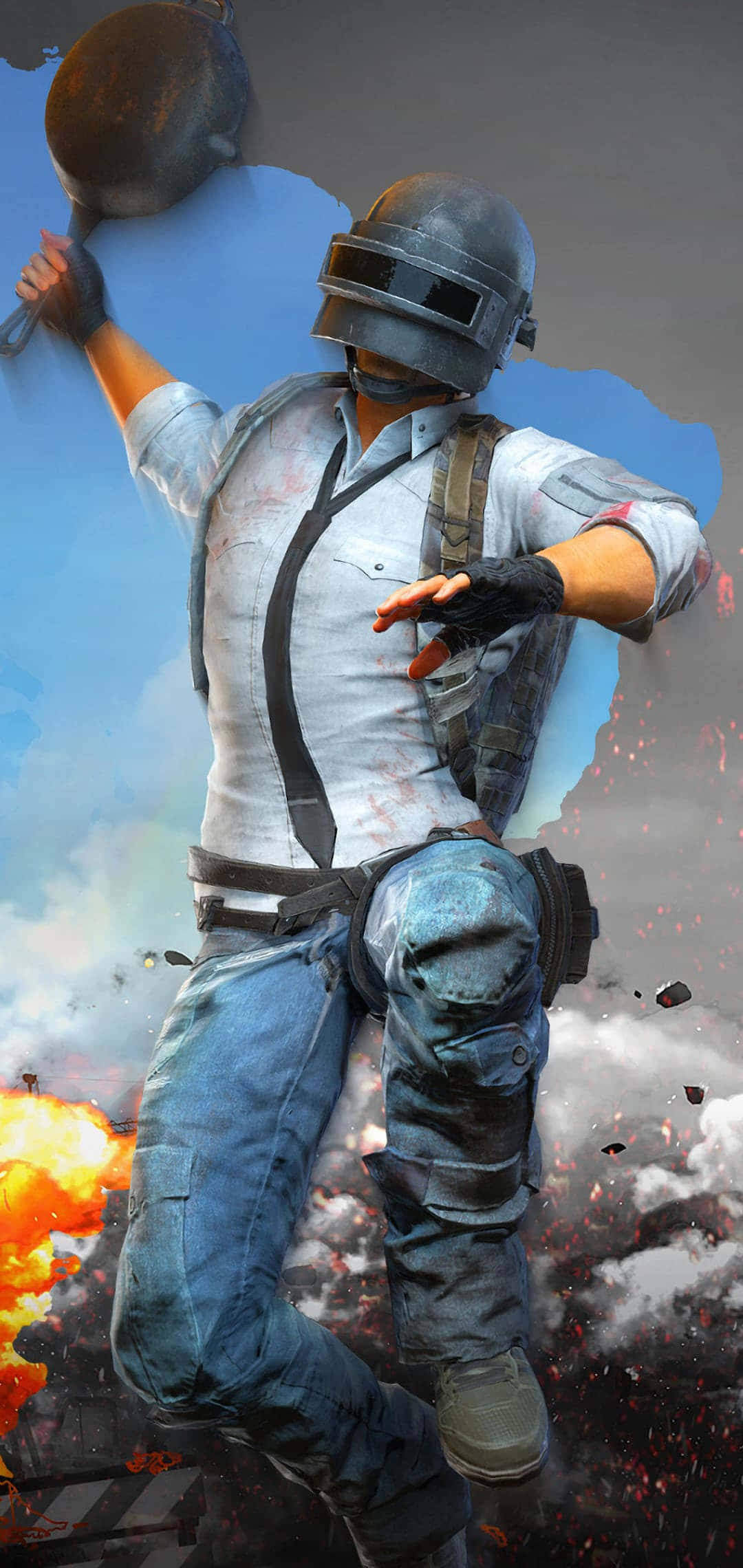 PUBG Conqueror Tigaie Fundal