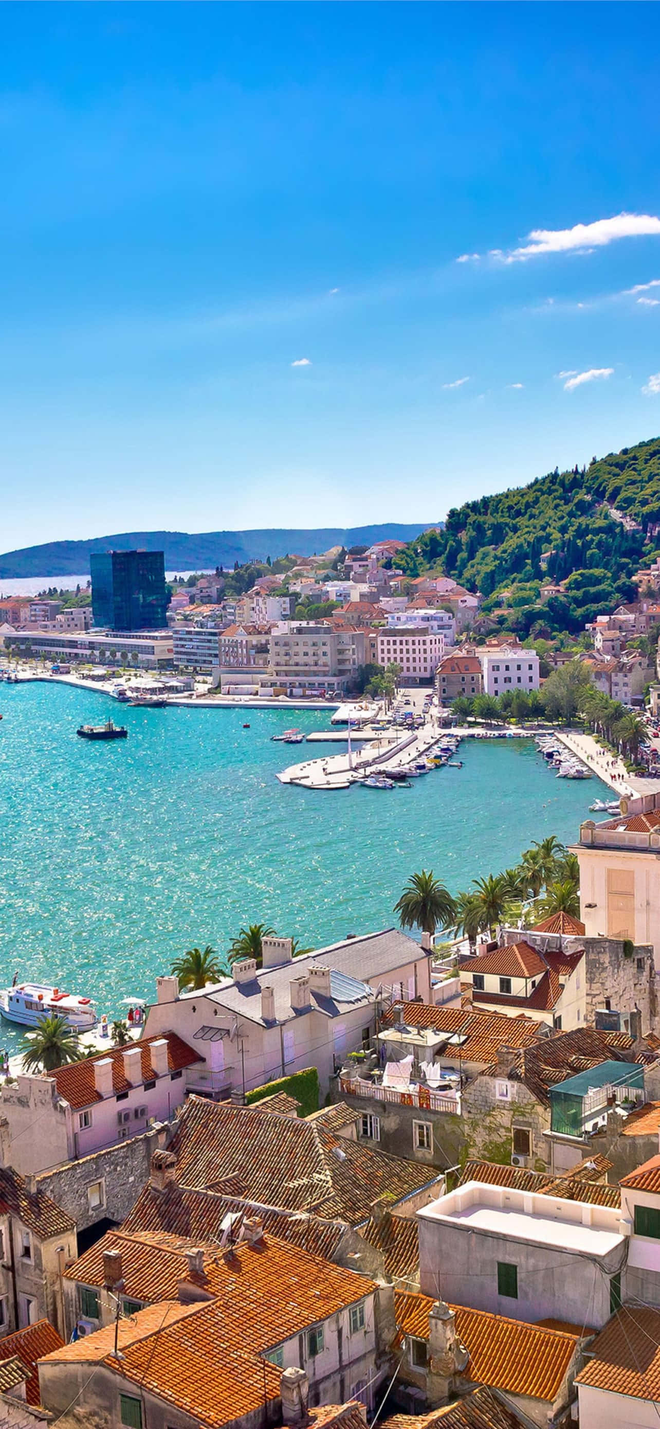 Dubrovnik Destinație Turistică Europeană Fundal