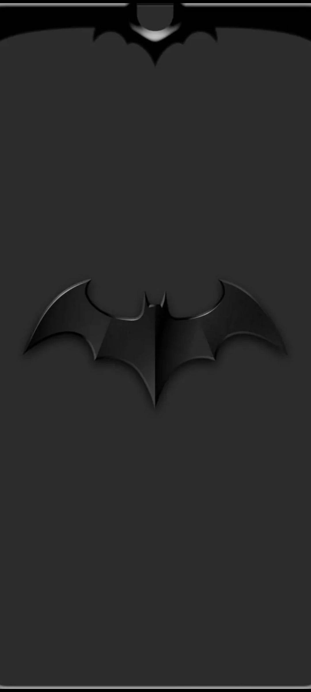 Puncte și Decupaj Simbolul Lui Batman Fundal