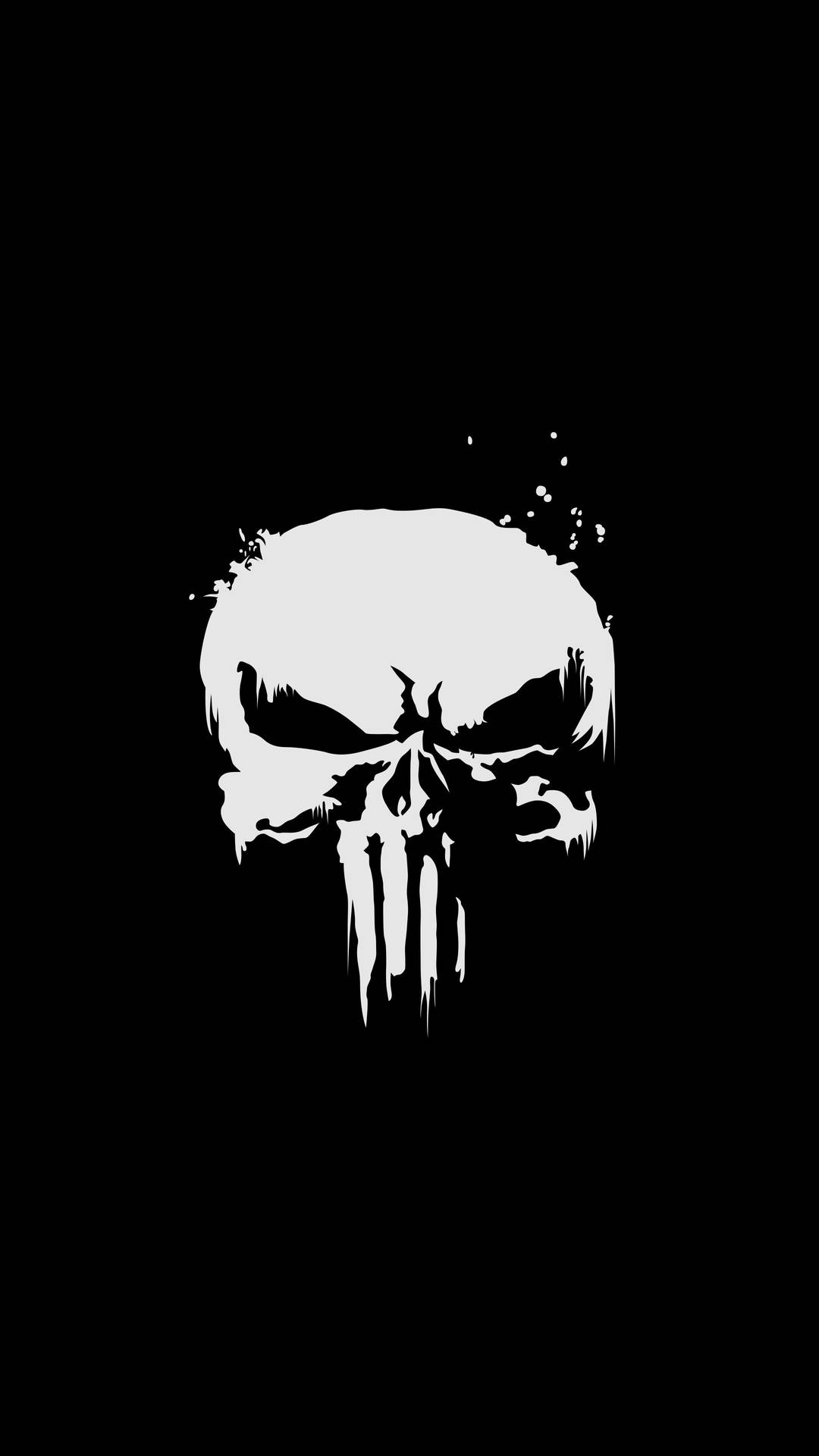 Punisher 4K Ultra HD întunecat pentru telefon Fundal