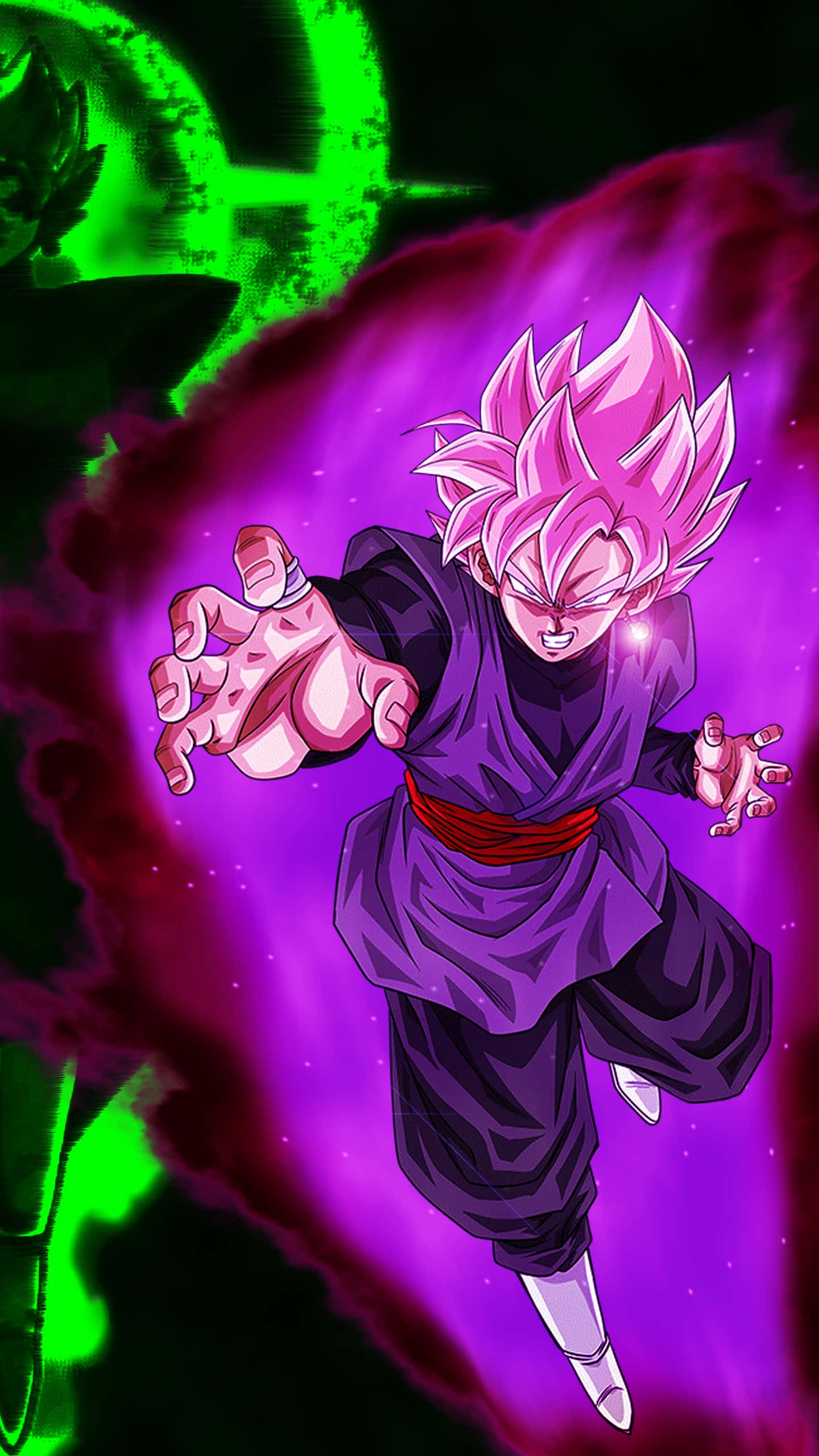 Puterea Întunecată Dezlănțuită - Transformarea Goku Black Fundal