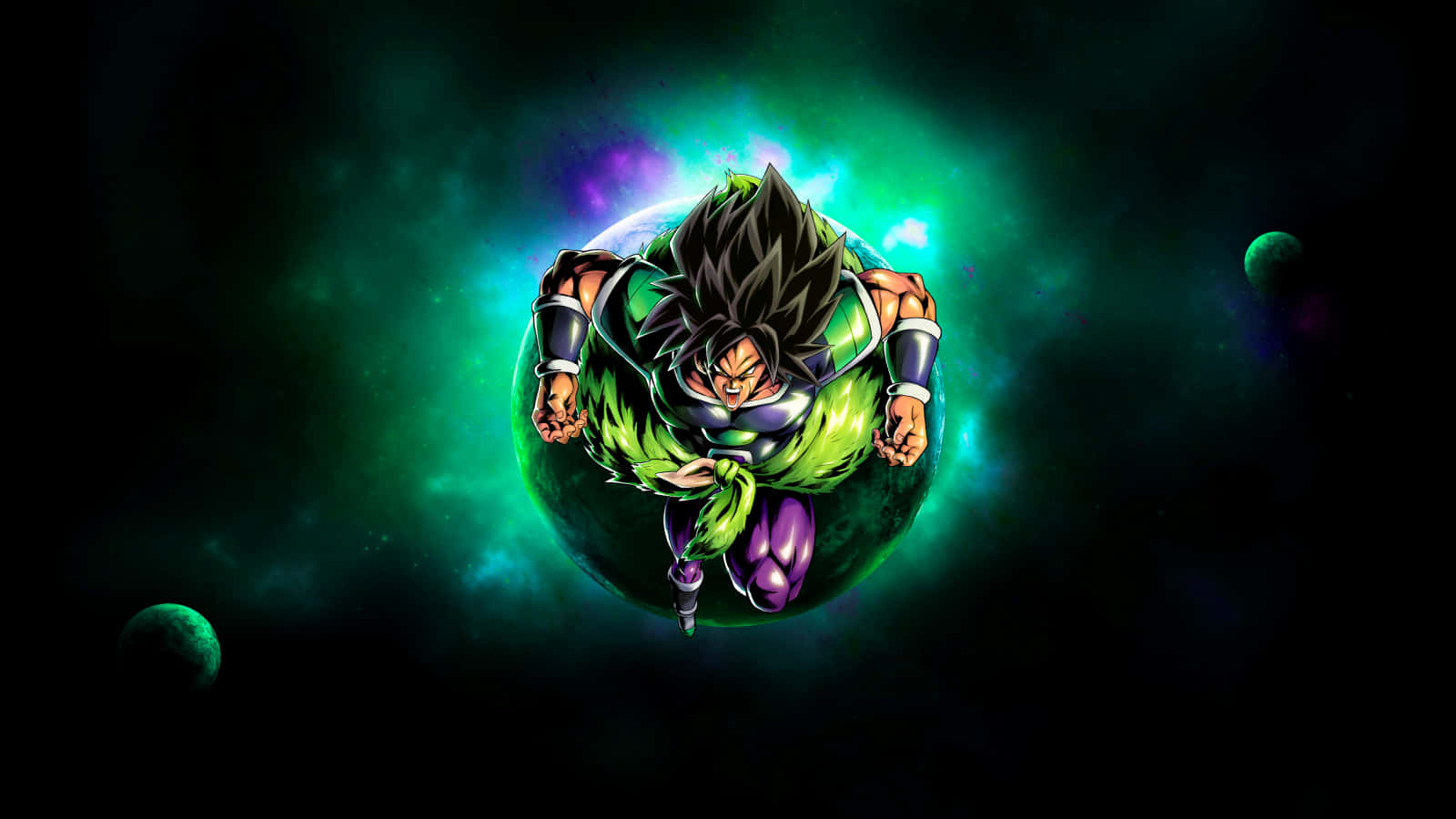 Puterea lui Super Saiyan Broly dezlănțuită în Dragon Ball Super: Broly Fundal