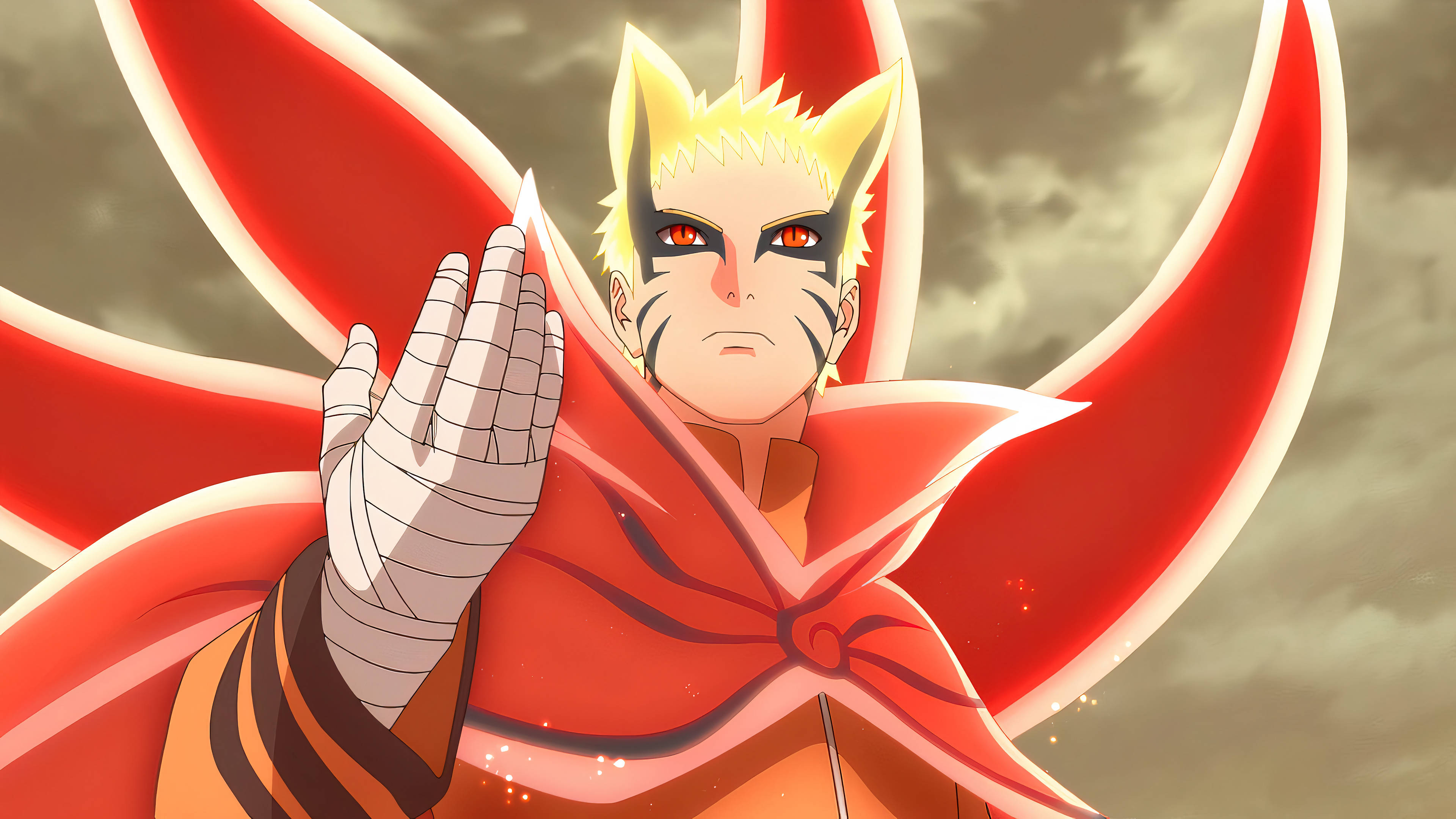 Puterea Modului Baryon al lui Naruto Fundal