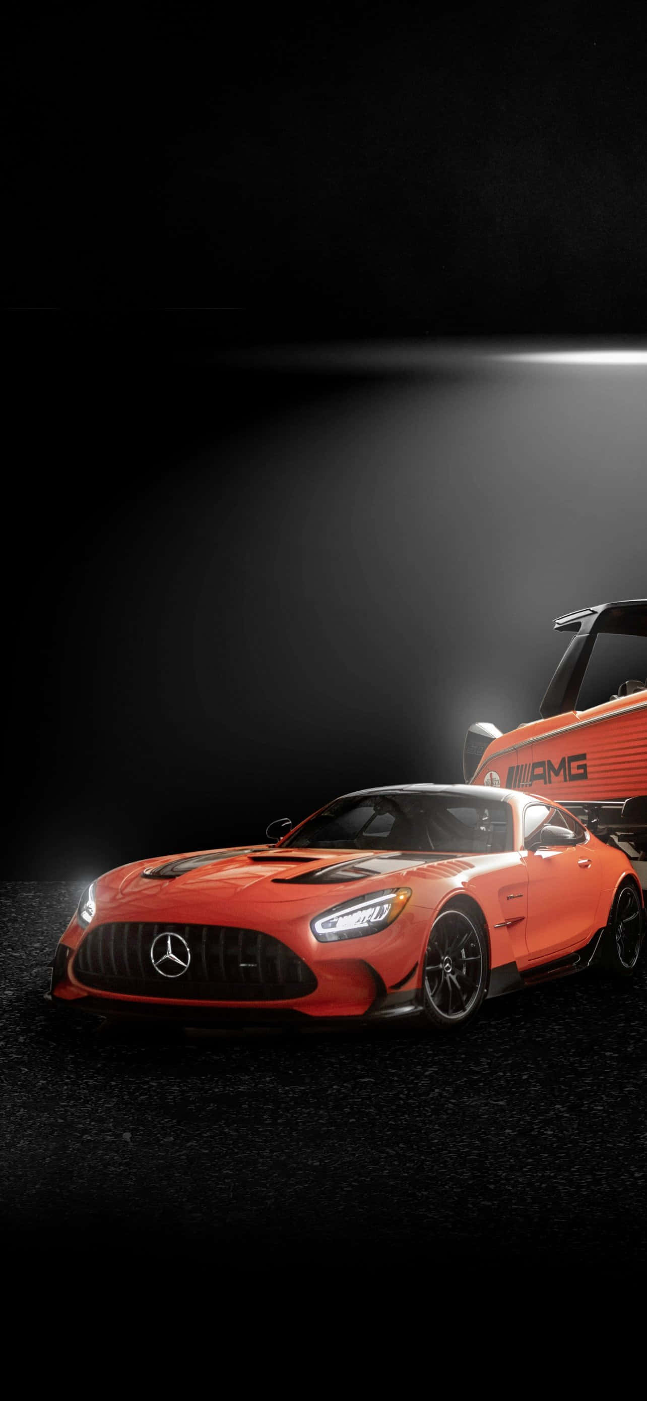 Puterea sofisticată a Mercedes GTS Fundal