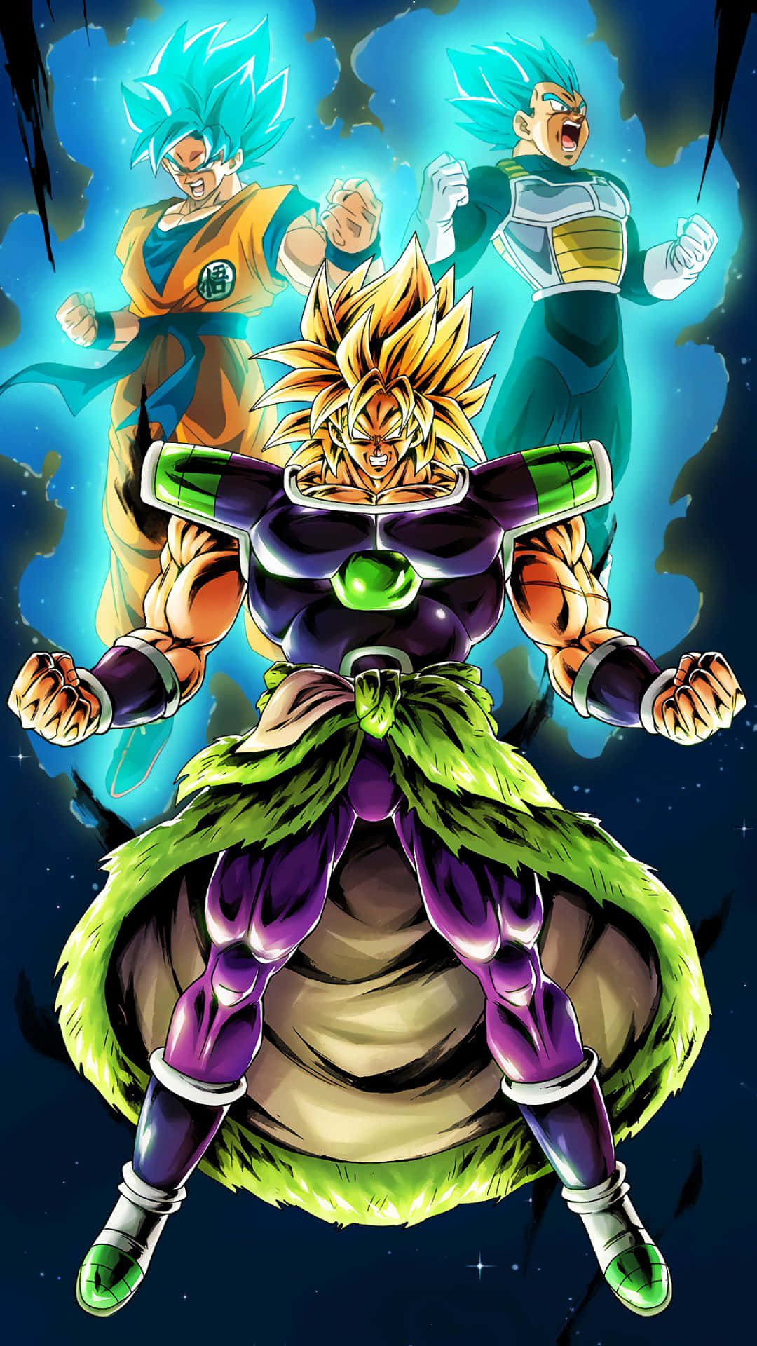 Puterile Adevărate Dezlănțuite - Broly în Dragon Ball Super Fundal
