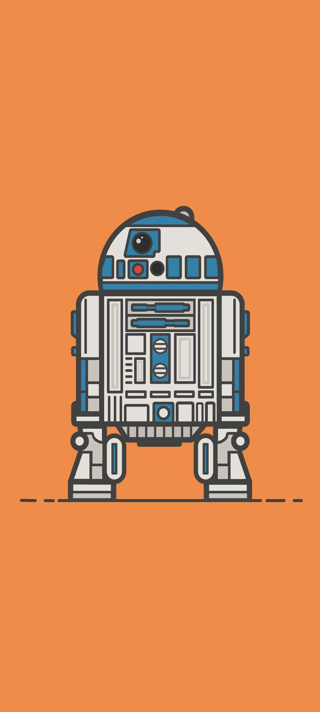 R2D2, iconicul droid din universul Star Wars Fundal