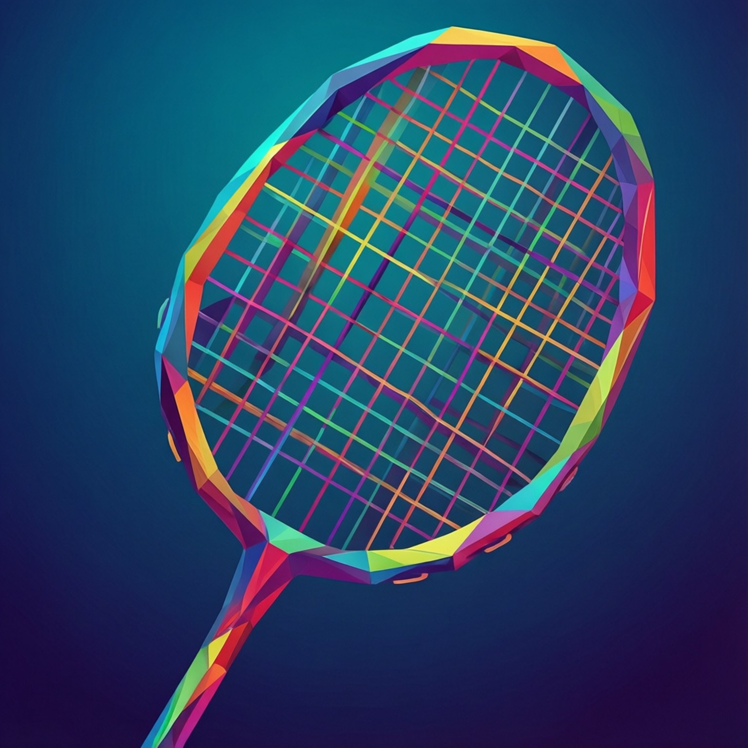 Racletă Geometrică Low Poly Fundal