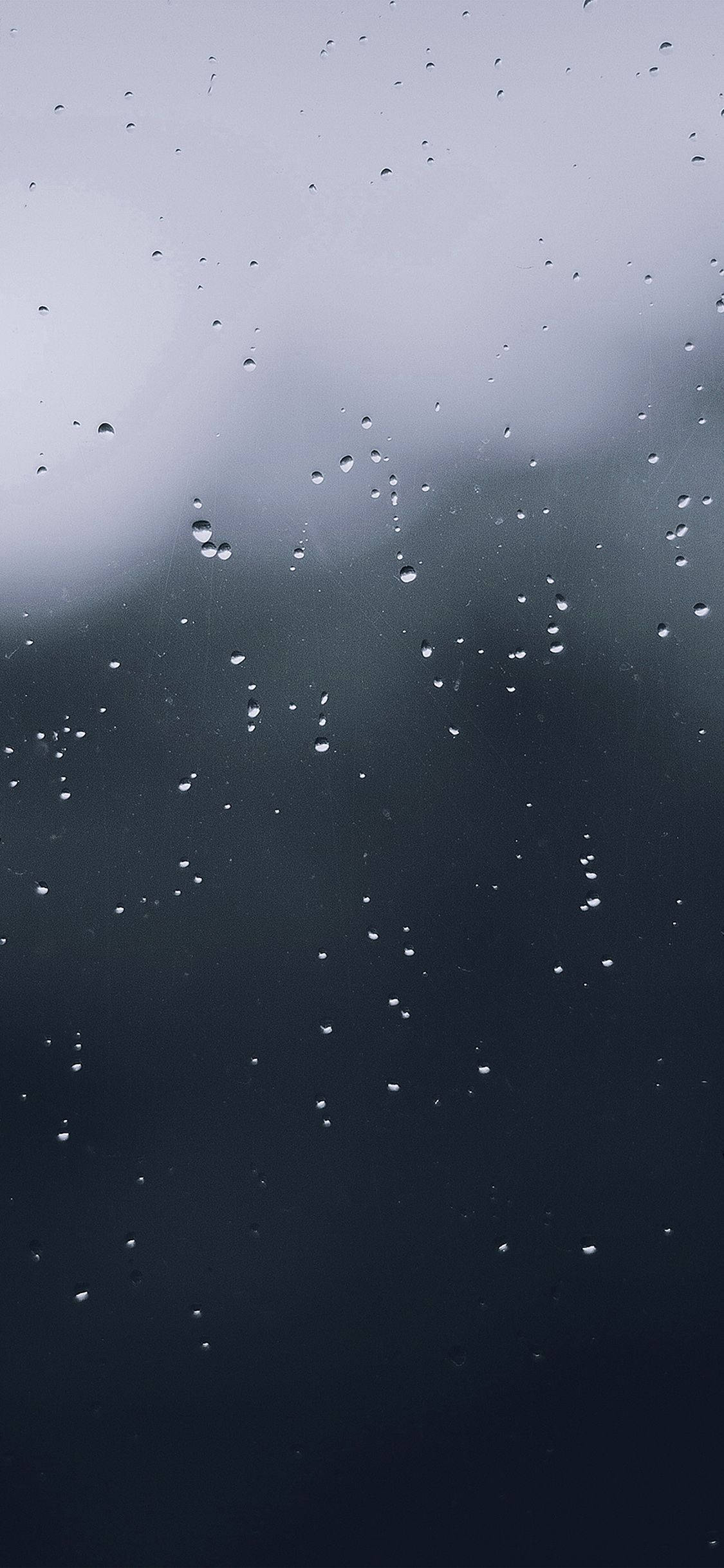 Raindrop Simple iPhone Fundal