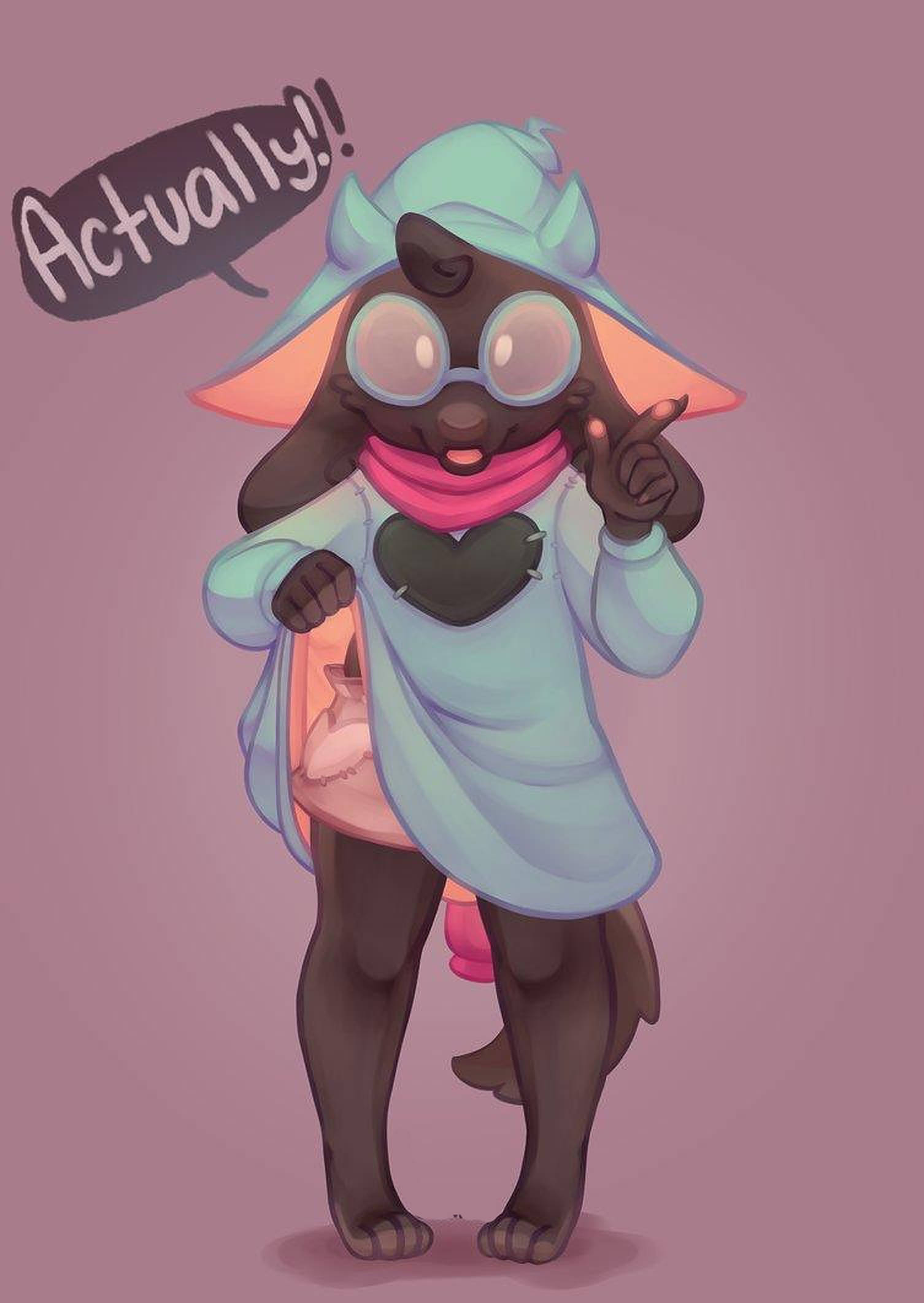 Ralsei De Fapt Fundal