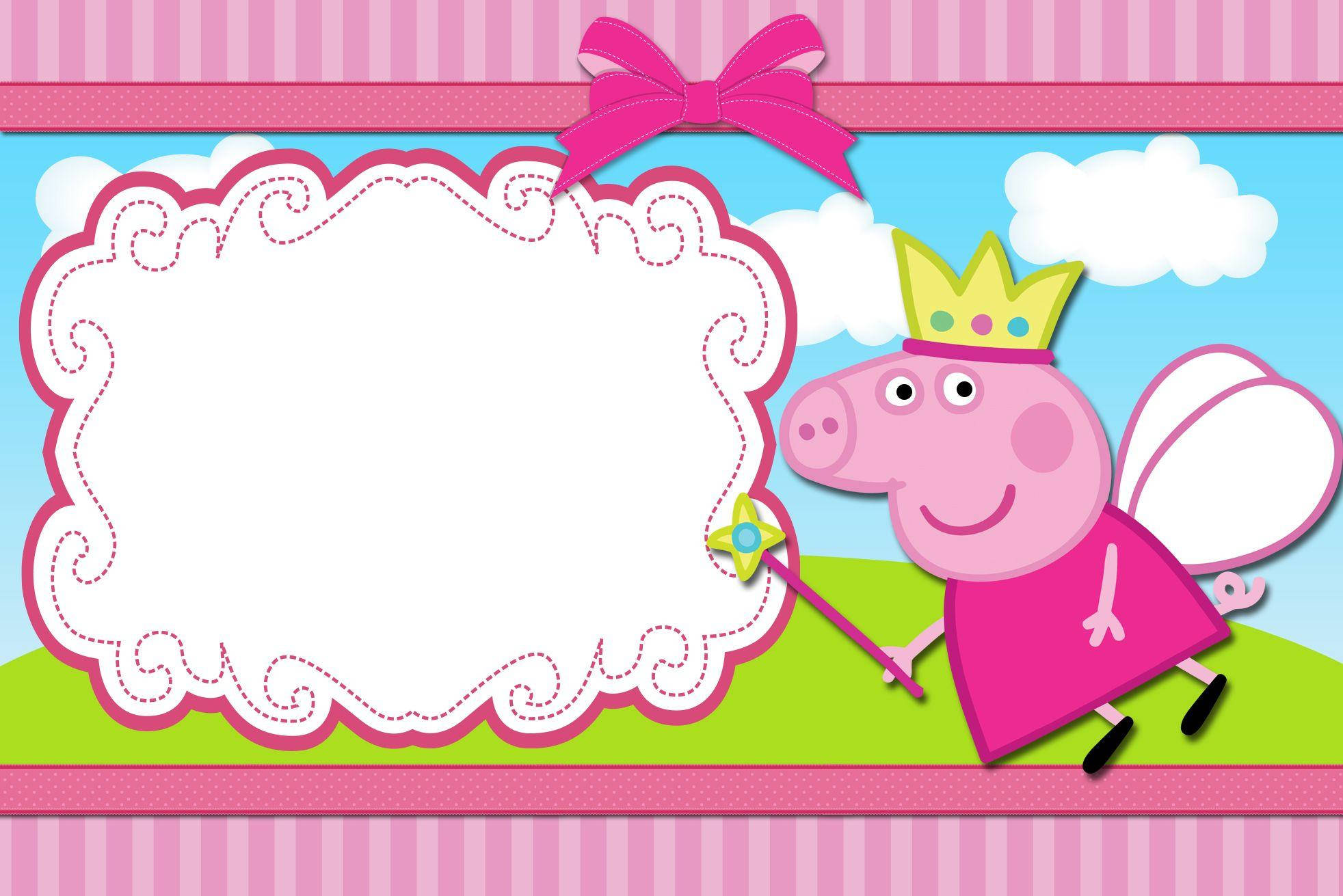 Rama foto pentru tableta Peppa Pig Fundal