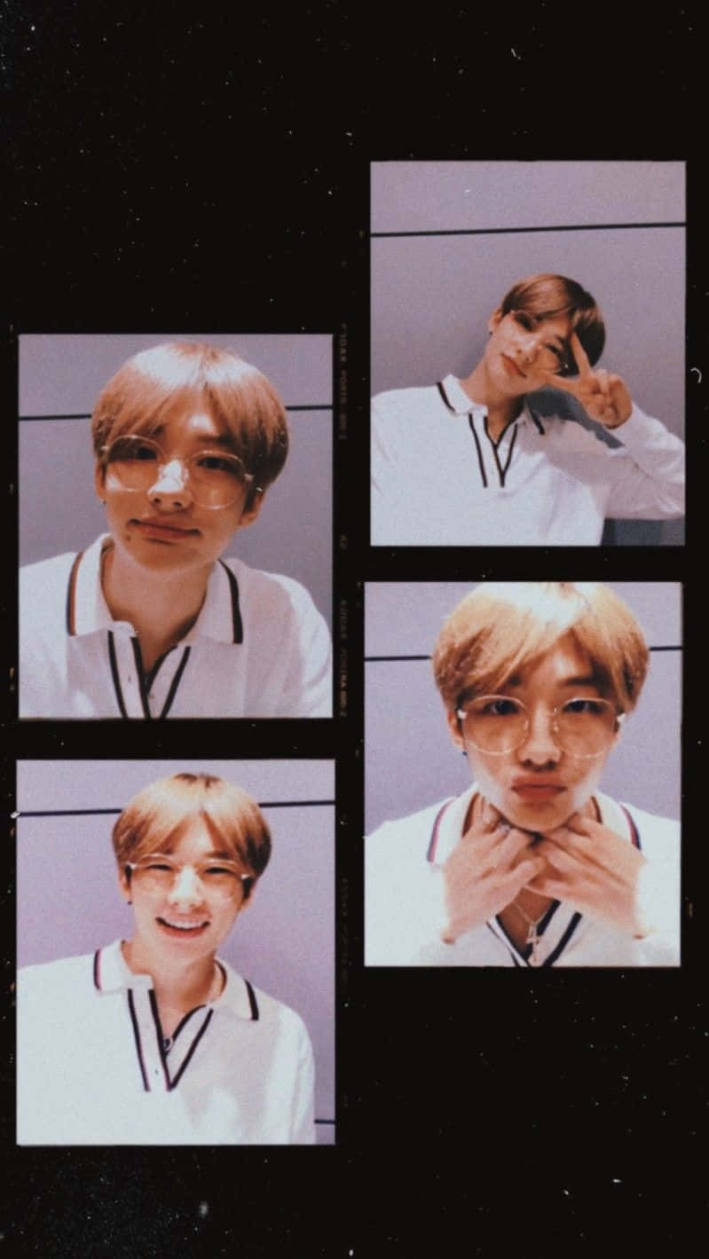 Rapperul sud-coreean Hyunjin în ipostaze adorabile Fundal