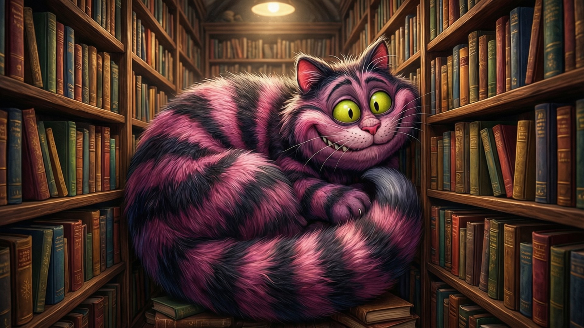 Rătăcitor în Bibliotecă Fundal